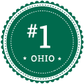 icon representing Cleveland State University's ranking as #1 in Ohio