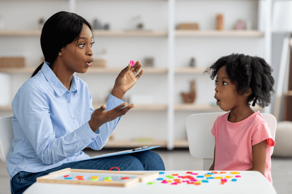 slp with a child client
